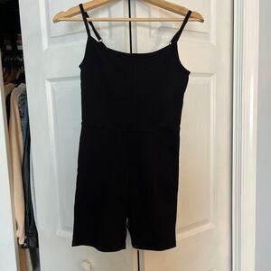 Black workout bodysuit (size small)